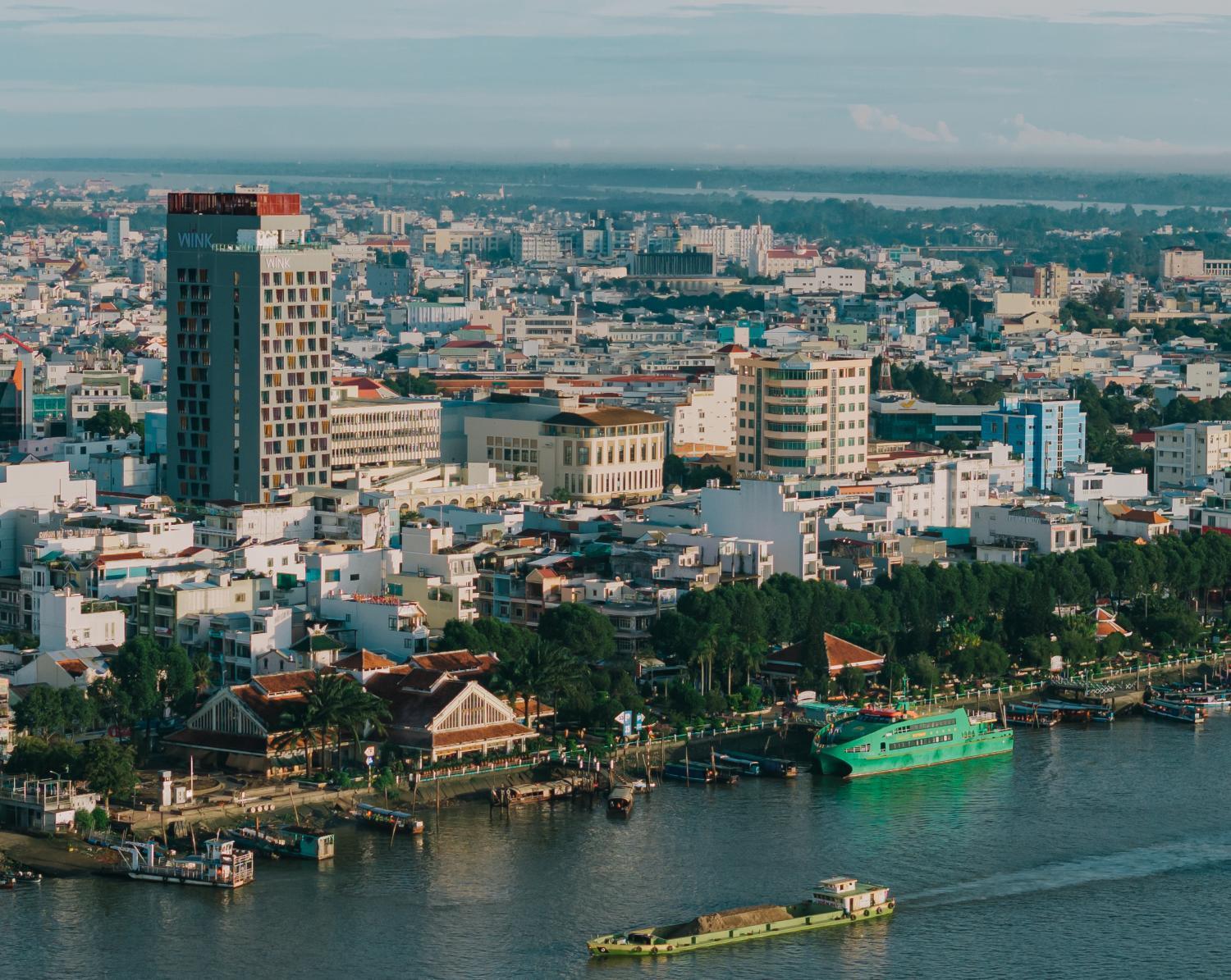 Wink Hotel Can Tho Ninh Kieu Wharf - 24Hrs Stay & Rooftop Pool Bar מראה חיצוני תמונה